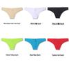 Men's Seamless Ice Silk Low Waist Briefs - Breathable, Cool & Comfortable