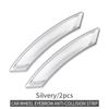 Car Front Rear Bumper Corner Protector Guard Car Wheel Eyebrownti-collision Edge Protection Decoration Strip Car Universal