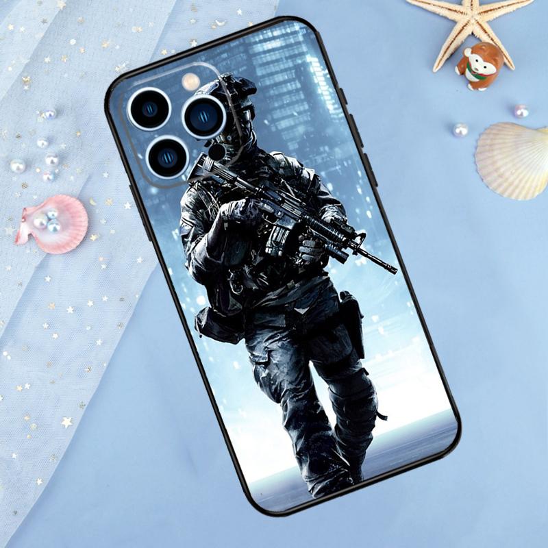 

Tactical Swat Gear Pattern Case For iPhone 17 Pro Max16 15 14 13 11 12 Pro Max Plus 12 13 Mini 16e 17 Air Back Cover iPhone 17Pro MAX