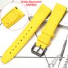 Rubber Silicone Watch Strap for IWC Pilot's Band Quick Release Bracelet Fluororubber Watchband