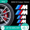 ZUWG9 New Car Brake Caliper Sticker Heat Resistant Decal For M Bmw X1 X3 X5 X6 X7 E30 E90 M3 E84 E83 F25f10 E91 E60 F15 F16 E70 F