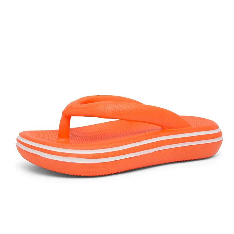 Fashion Flip Flops Mens Thong Sandals Summer 2025 New Female Shoes Thick Bottom EVA Non-slip Slide Slippers Outdoor Indoor Couples Shoes