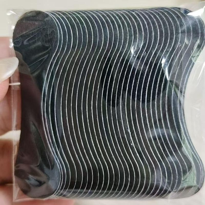 30-300 Piezas Tiras Nasales de Fuerza Negra Parche Nasal No Invasivo Diseño Transpirable Cómodo Herramientas de Almohadilla para el Cuidado del Sueño