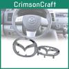 M6 M3 Mazda Center Badge Adhesive Car Interior Exterior Enhancements Vehicle