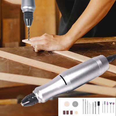 20V Electric Grinder Stepless Speed Regulation Electric Drill Miniature Drill Variable Speed Rotary Tool Polishing Machine