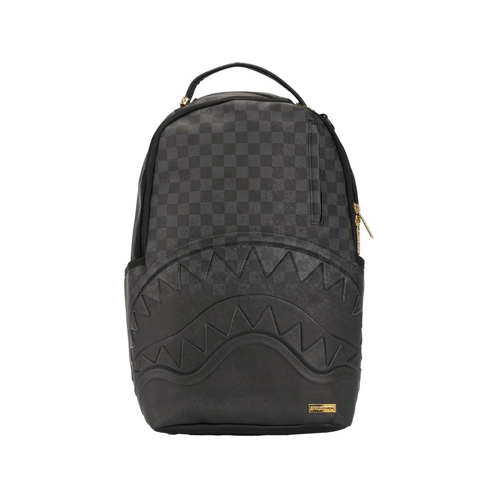 Sprayground Shark Large Logo Classic Checkerboard