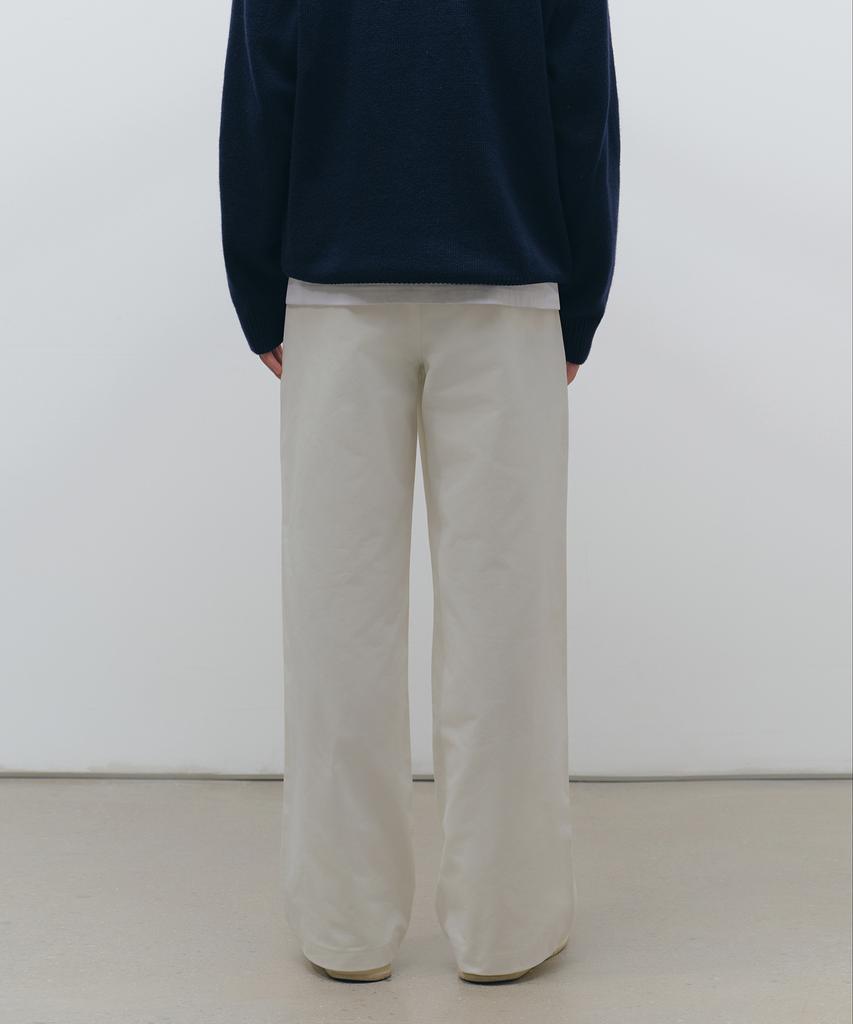 MUSINSA STANDARD Brushed One-Tuck Wide Chino Pants [Cream]