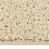 vidaXL Shaggy-Teppich Creme 120x170 Cm Rutschfest