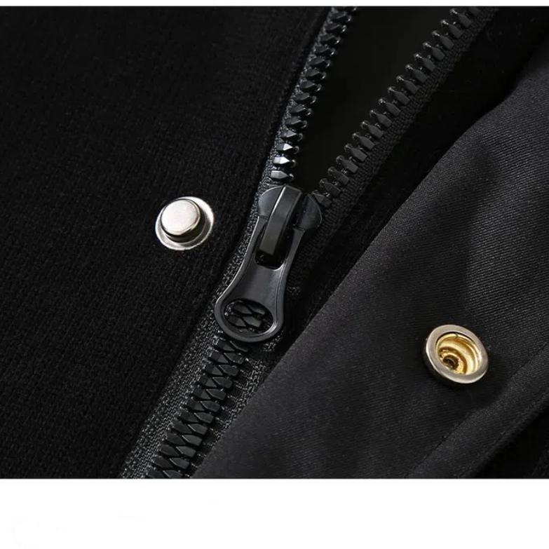 Men's Plus Size Big Tall American Workwear Hooded Jacket Casual Oversized Coat 4XL-10XL