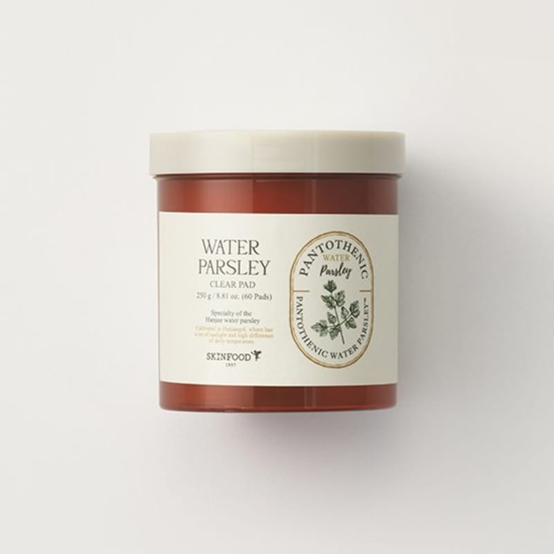 [Skin Food] Minari Pantothenic Water Parsley Clear Pad 60 sheets