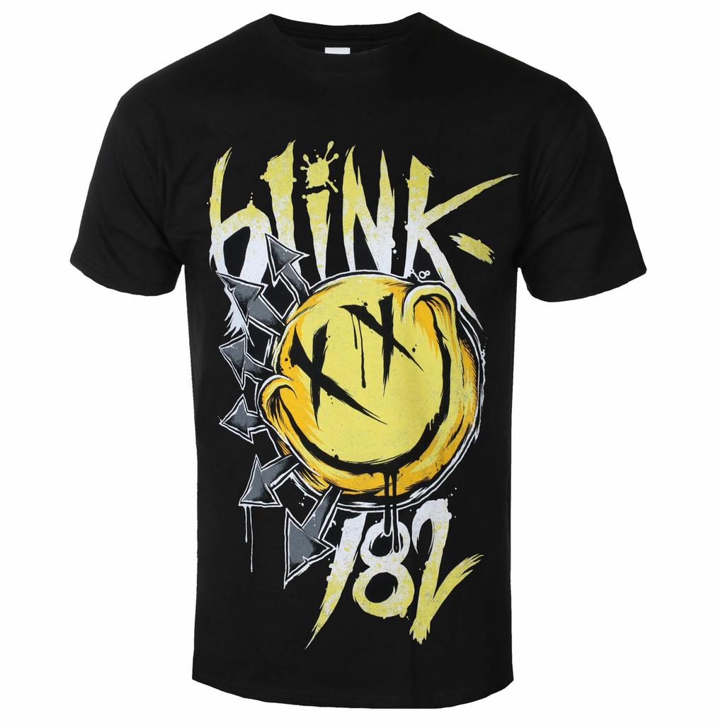 Pop Blink 182 Graphic Cotton Tshirt Unisex Summer Short Sleeve Fashion Brand Tee Luxury Casual Vintage Tees