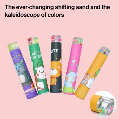 Kids Kaleidoscope Toy Portable Toddlers Boys Girls Educational Classic Kaleidoscope Toy Stocking