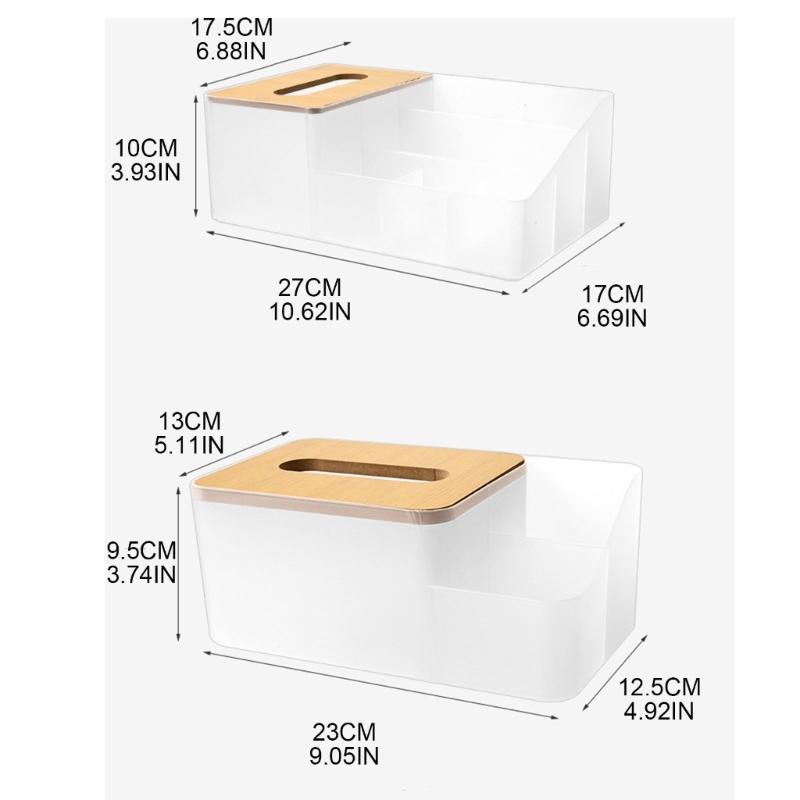 Simple Desktop Paper Towel Drawer Home Living Room Dining Room Napkin Holder Coffee Table Remote Control Storage Box