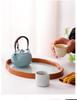 Palace Museum Creative Five Kilns Tea Cup Set: New Chinese Style Outdoor Travel Souvenir
