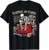 Funny Waiting On Parts Mechanic Skeleton Auto Repair Life T-Shirt