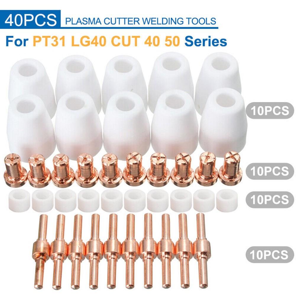Extended Use Plasma Cutting Tips Pack of 10 Electrodes and More Total 30pc