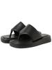 B:MING LIFE STORE by BEAMS Platform Thong Sandals (Sizes 22.5-24.5cm) Women's Black Size 23.5