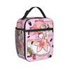Puella Magi Madoka Magica Insulated Lunch Bag Thermal Bag Meal Container High Capacity Tote Lunch Box Bento Pouch Office Outdoor