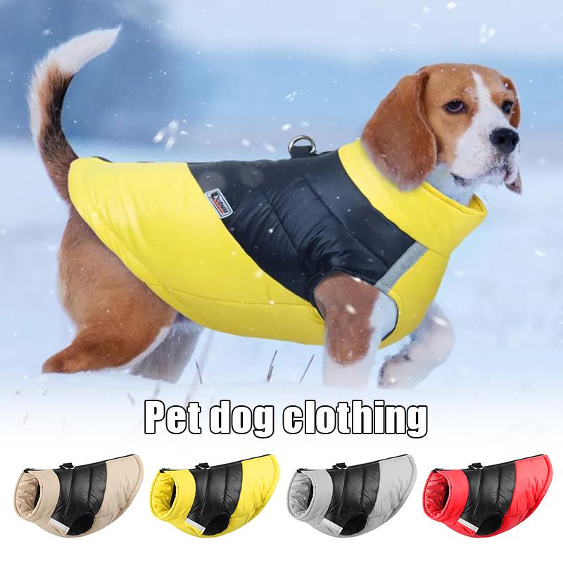 Waterproof Dog Jacket Winter Warm Dog Clothes For Small Large Dogs Puppy Vest Chihuahua French Bulldog Yorkie Pug Coat
