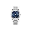 100 Meter wasserdicht, Solar-Quarz, Stahlarmband, , Herrenuhr, blaues Zifferblatt AQ4080-52L