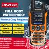 BAOFENG UV-21 Pro Walkie Talkie Long Range Communication Radios Wireless Copy Frequency Type-C Charging Two Way Radios
