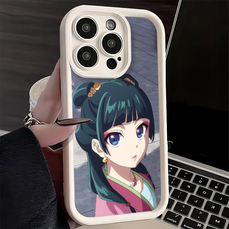 Phone Case for iPhone 17 Air 16E 15 16 Pro Max A-Apothecary D-Diaries Maomao Cover 14 Plus 13 12 Mini Soft Shell Silicone Fundas