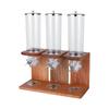 Ontbijtgranen & Gedroogd Fruit Dispenser - Bewaarpot met 5 Compartimenten voor Buffet & Restaurant