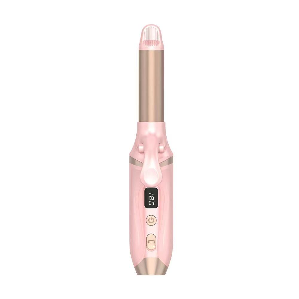 Elegantes AE-522C Smart Lockenstab, Pink, Keramikglasur-Beschichtung, 3-stufige Temperaturregelung