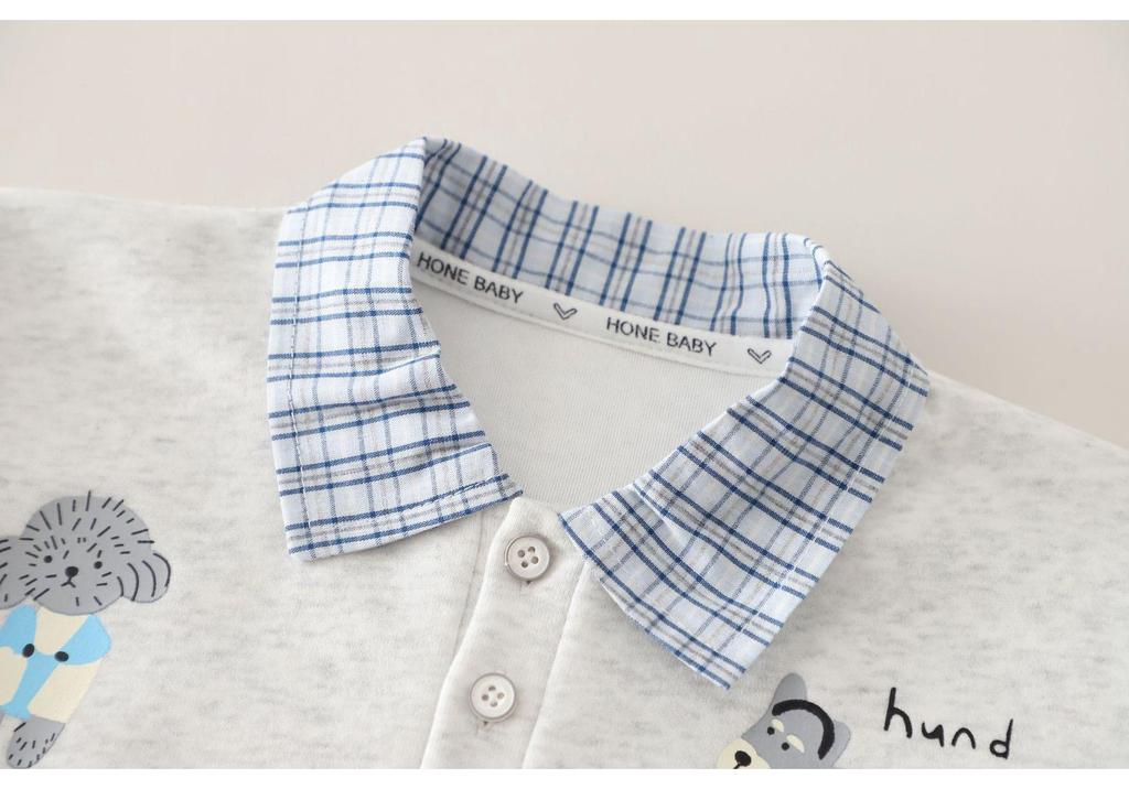 Boys' 2026 Korean Style Two-Piece Set: Spring & Autumn Hoodie Outfit