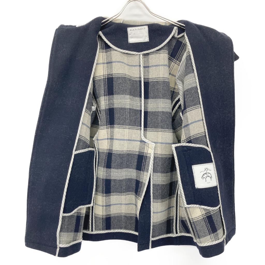 BLACK FLEECE BY Brooks Brothers Navy Duffle Coat Coat BB2 NavyUsed