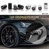 4Pcs Metal Tire Valve Caps Air Stem Cover for 1s A3 A4 A5 A6 A7 A8 Q3 Q4 Q5 Q6 Q7 S3 S4 S5 S6 B6 B7 B8 C5 C6 8P Etc