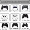 16Pcs Sponge Aiming Precision Rings 4‑Level Resistance Joystick Auxiliary Rings For PS4 PS5 Xbox Switch Google Stadia Controller