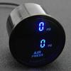 AD 52mm Digital Air Suspension Pressure Gauge 290 PSI Bar Blue Red LED with 1/8NPT Electronic Sensors Dual Air Pressure Gauge