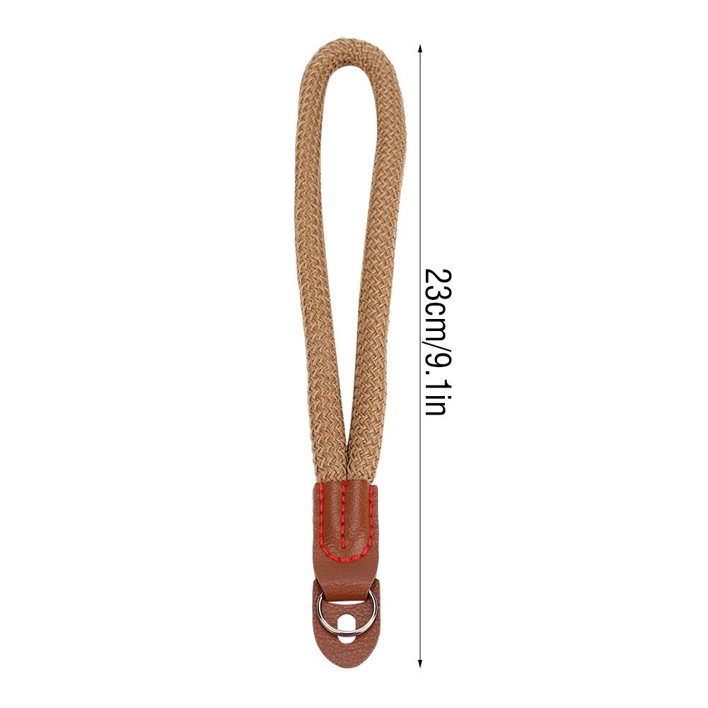 Breathable Hand Grip Wrist Strap Anti lost Lanyard for Digital Camera (Black)
