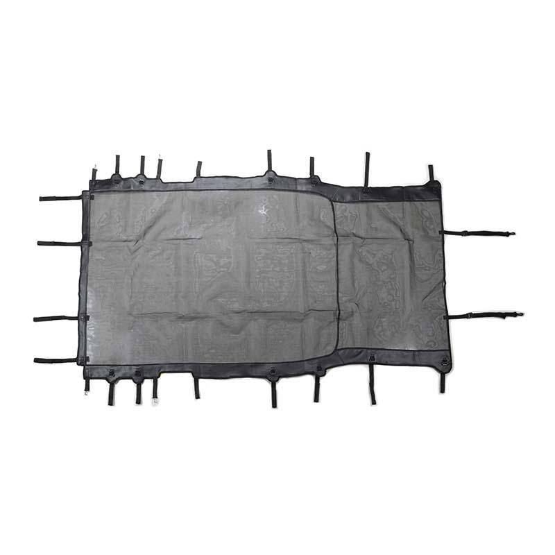 

Солнцезащитный козырек, полностью сетчатый козырек, кожаный верхний чехол с защитой от ультрафиолета для Jeep Wrangler JL 2018, 4-дверная версия, обеспечивает защиту от ультрафиолета, автомобильные аксессуары Choice 4