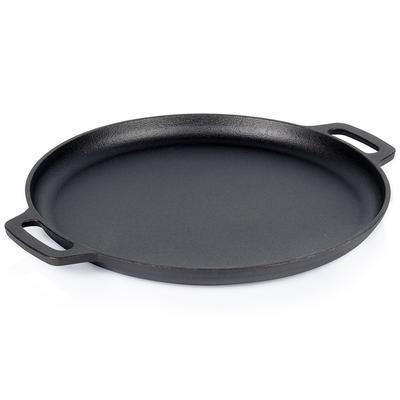 Litinová pánev pro plynový indukční gril krb do trouby velká 35 cm
