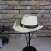 Tibetan hot-selling summer men's and women's versatile western denim straw hat sunshade sunscreen hat new big-brimmed top hat