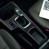 Carbon Fiber Car Console Gear Shift Frame Cover Trim For Toyota Hilux 2015-