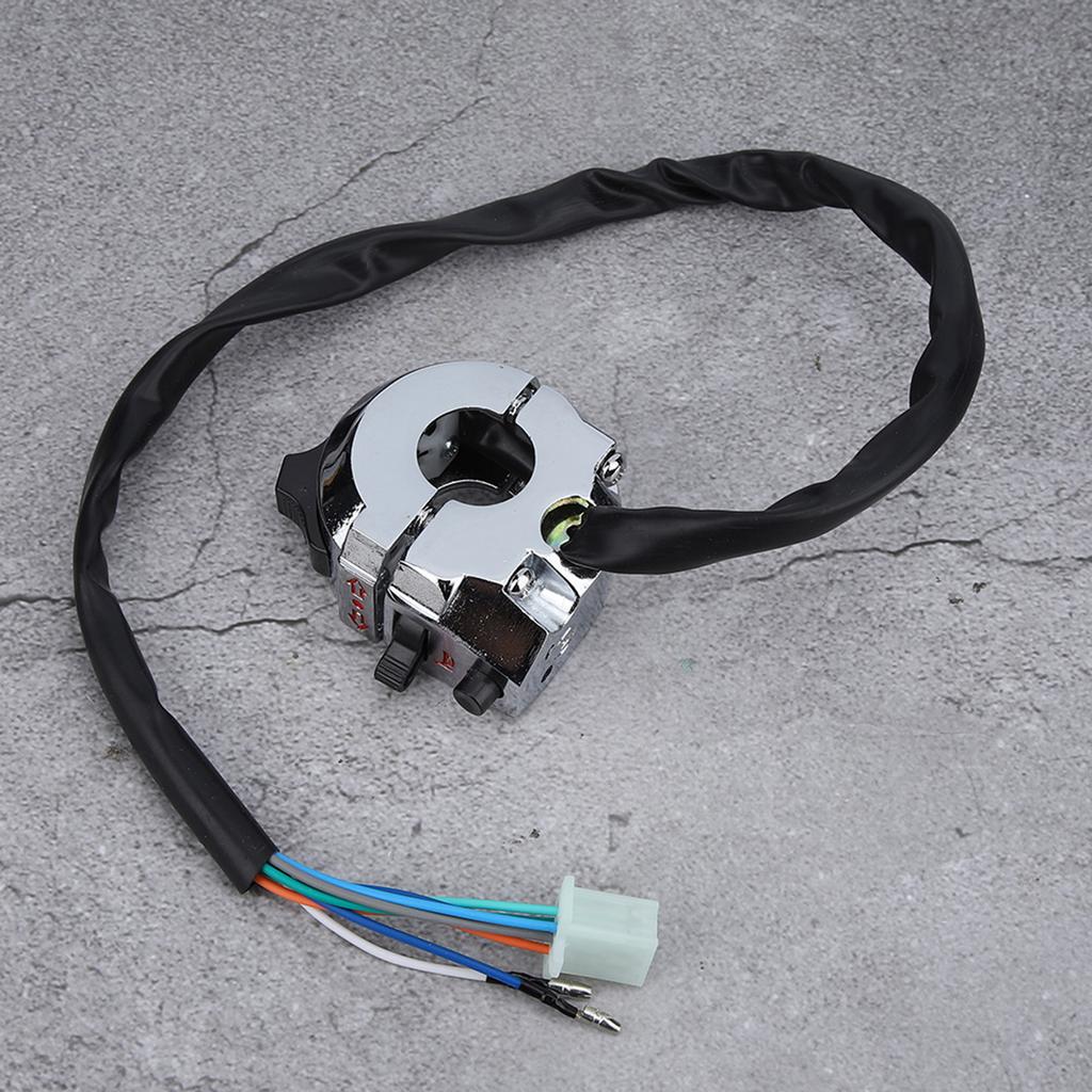 Motorcycle Function Switch Horn Turn Signal Switch Blinker Switchs For 22mm Handlebar