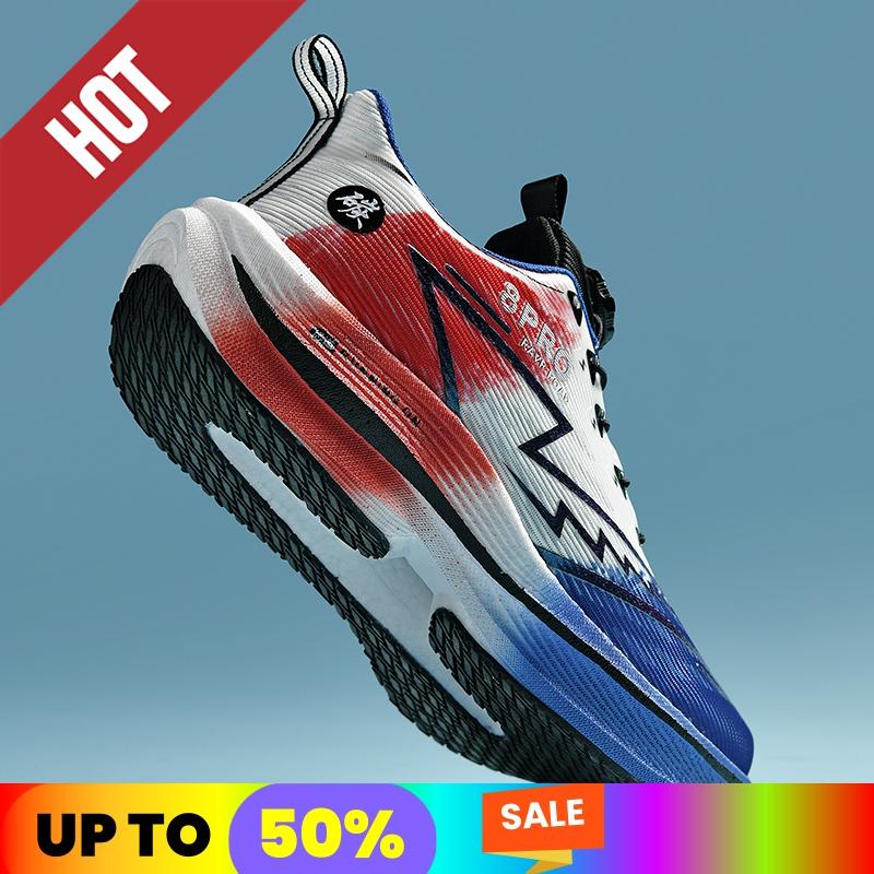 

Running Sneakers Men Lightweight Breathable Wear-Resistant Carbon Plate Shoes Comfortable Marathon Athletic Sports Shoes for Man 36