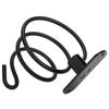 Black Hair Dryer Holder Hair Tool Organizer  Bathroom Barbershop Gym Locker Room Dormitory