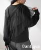 Antiqua Tulle Fleece One Size Black Women's Top, ESA-00180, 05,
