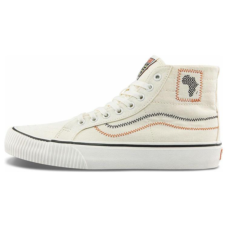 JUJU Surf Club x Vans SK8-HI White Orange Black Men s VN0A4BX6YQ1 EU 44