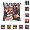 Maneskin Pillow Case 40X40Cm Decoration Luxury Italy Pop Rock Band Chair Cushion Square Pillowcase Decorative Cushions