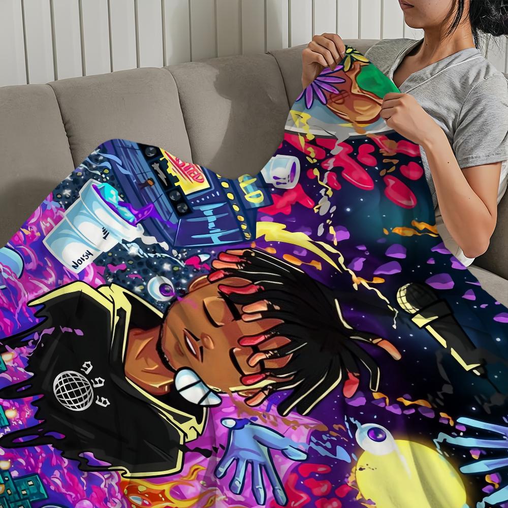J-Juices-es Blanket For Rapper Soft Throw Singer W-Wrld-s Blanket for Picnic Bed Sofa Home Bedroom Cozy Warm Comfortable