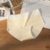 Women's Spring and Autumn Cotton 10A Antibacterial Breathable Extended Crotch Panties
