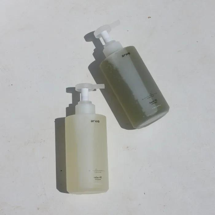Relax 45 & Fresh 55 Shampoo 500ml Set