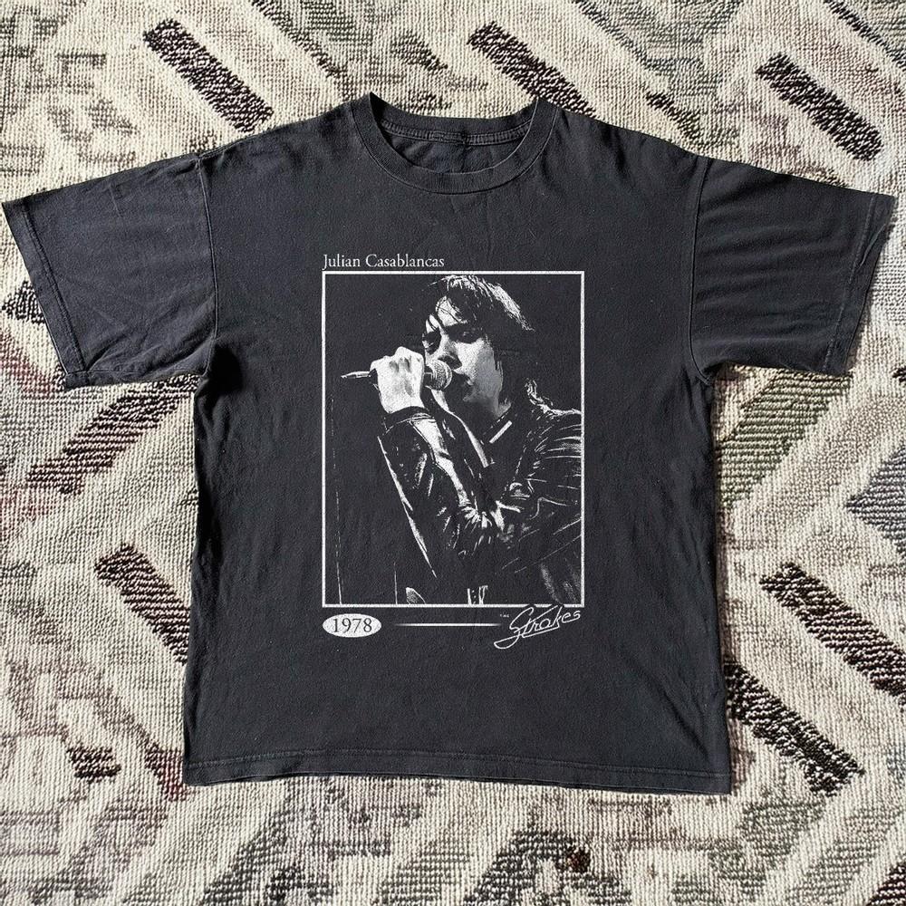 The Strokes Julian Casablancas Basic Style Unisex TShirt Size S5XL XXXL