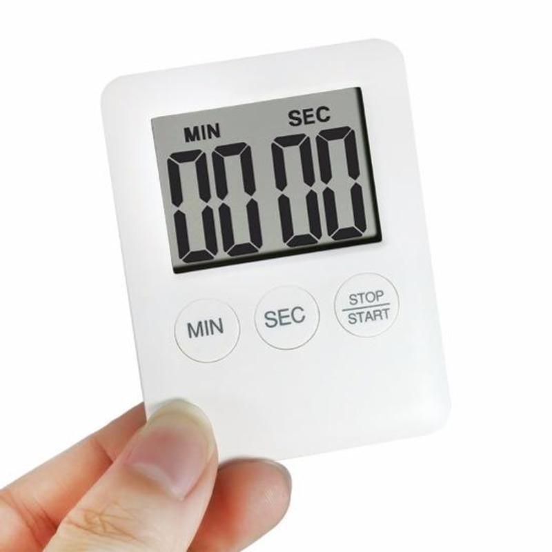 Magnetic Square Kitchen Cooking LCD Digital Timer Clock Countdown Alarm Tools