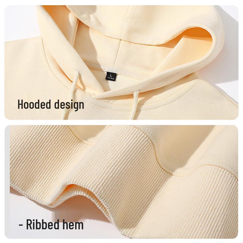 Hodo Men's Heavyweight Hooded Sweatshirt